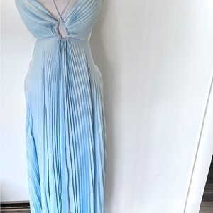 A.L.C. Light Blue Maxi Dress